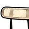 Baxton Studio Tarana Mid-Century Modern Cream Fabric and Black Finished Wood 2-Piece Counter Stool Set, PR 235-2PC-13309-ZORO - alternate 9
